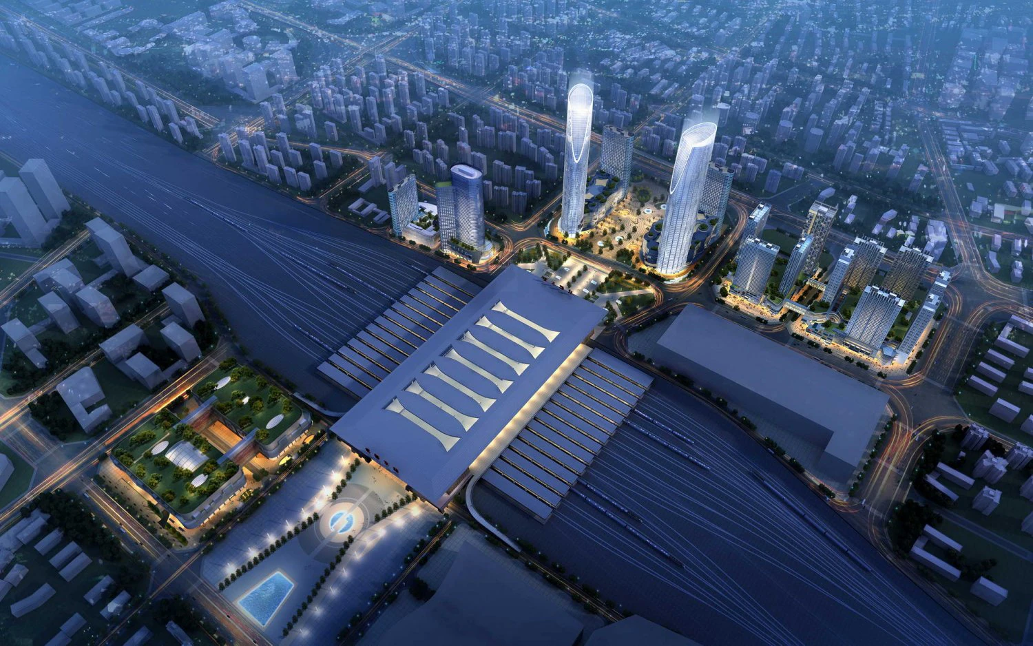 railway terminal 007 3D Model .c4d .max .obj .3ds .fbx .stl .blend 
