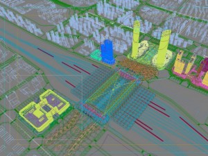 railway terminal 007 Model 3D