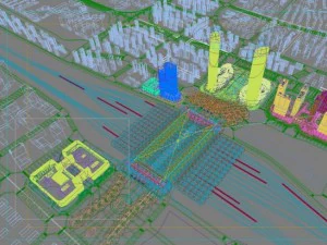 railway terminal 007 3D Model