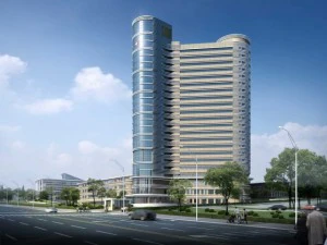 hospital building 001 3D Model