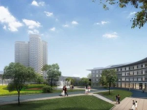 hospital building 001 3D Model