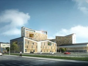 hospital building 003 3D Model