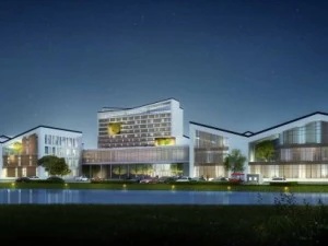 hospital building 003 3D Model