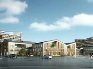 hospital building 003 3D Model