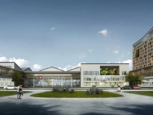 hospital building 003 3D Model