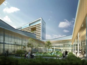 hospital building 004 3D Model