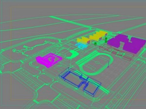 school buildings 005 3D 모델