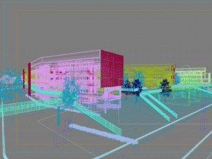 school buildings 010 3D Model