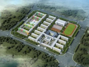 स्कूल भवन 011 3D मॉडल