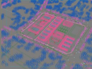 school buildings 011 3D Model