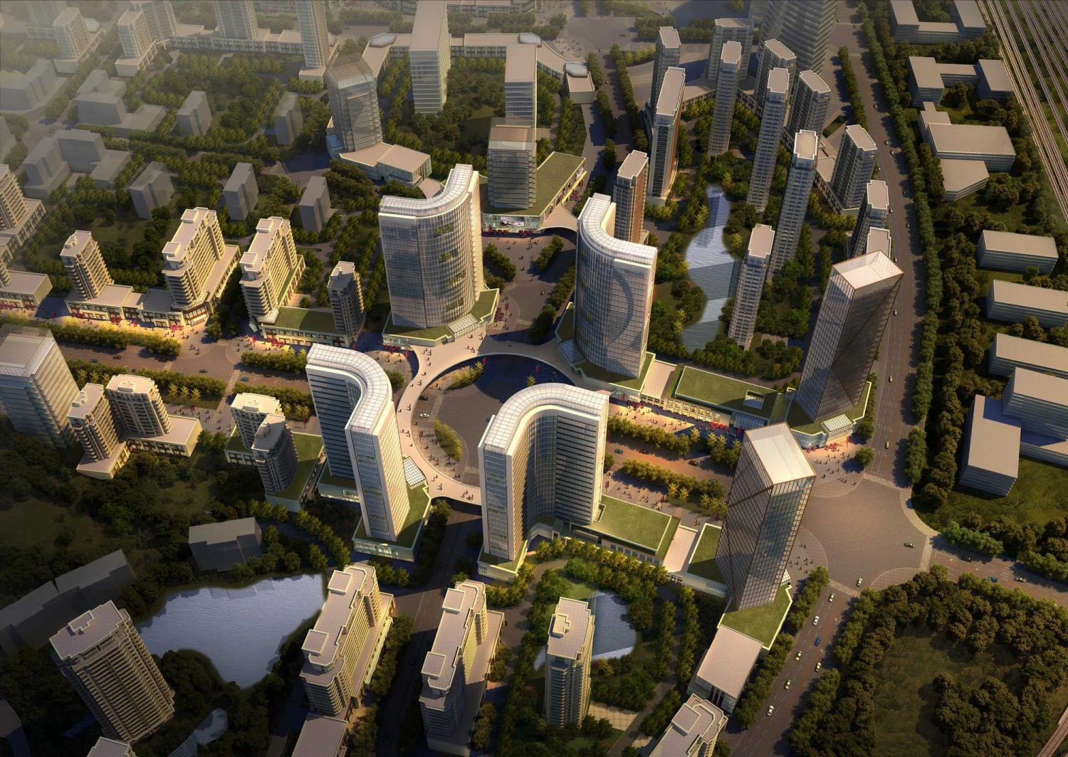 city shopping mall 035 3D Model .c4d .max .obj .3ds .fbx .stl .blend 