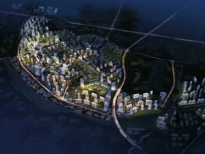 city shopping mall 035 3D Model