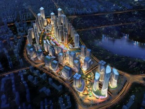 city shopping mall 036 3D Model