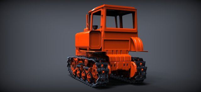 dt - 75 3D Model .c4d .max .obj .3ds .fbx .stl .blend 