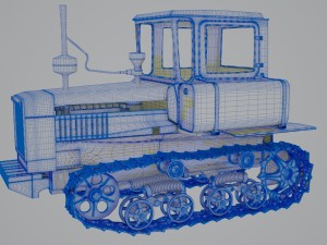 dt - 75 3D Model