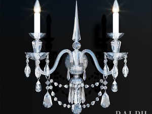 daniela medium two-light sconce 3D Модель