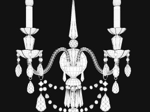 daniela medium two-light sconce 3D Model