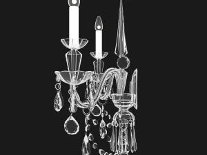 daniela medium two-light sconce 3D Model