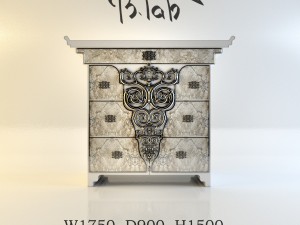 buddha lab commode 3D Модель
