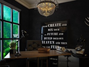 home office Model 3D