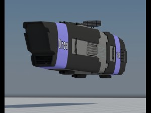 uss orca Modelo 3D
