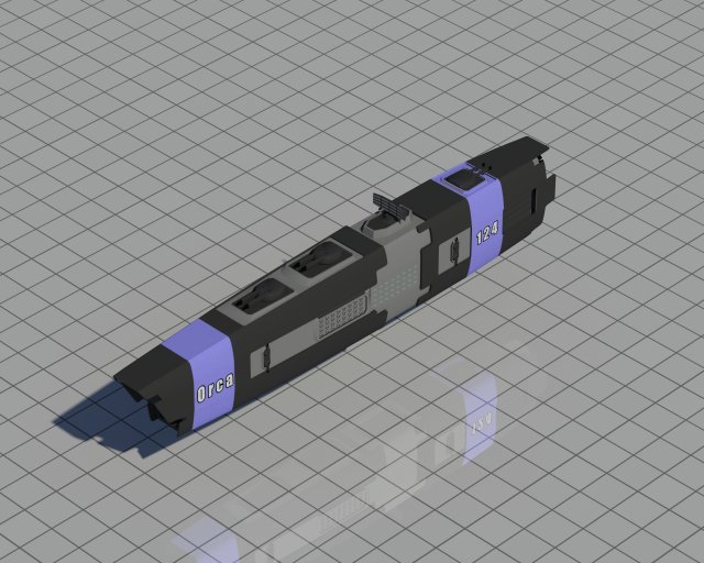 uss orca Modelo 3D .c4d .max .obj .3ds .fbx .stl .blend 
