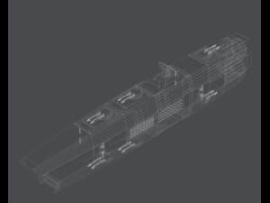 uss orca Modelo 3D