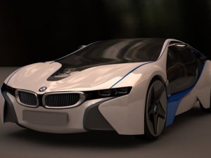 bmw i8 3D Model