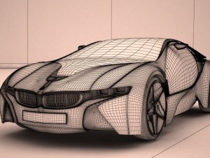 bmw i8 3D Model
