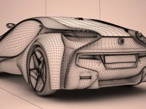 bmw i8 3D Model