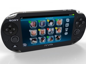 sony ps vita Modelo 3D