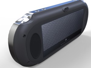 sony ps vita Modelo 3D