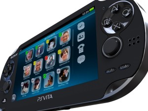 sony ps vita Modelo 3D