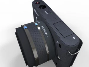 nikon j1 3D Model