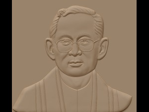 king bhumibol 3D 打印模型