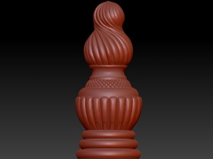 carved furniture set - 004 - 3d print model Modelo de impresión 3D