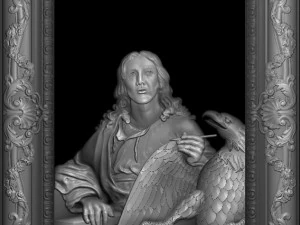 bersama Yesus dan Marie Model Cetak 3D