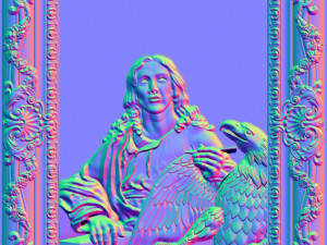 avec jesus et marie 3D प्रिंट मॉडल