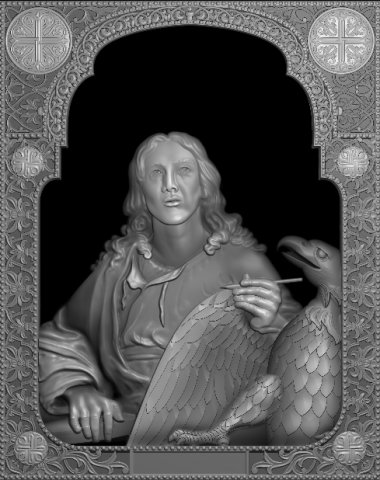avec jesus et marie - v02 3D Принт Модель .c4d .max .obj .3ds .fbx .stl .blend