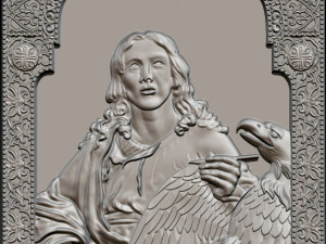 avec jesus et marie - v02 Modello di stampa 3D