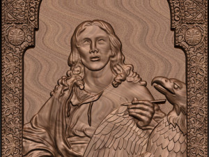 avec jesus et marie - v02 Modello di stampa 3D