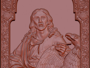 avec jesus et marie - v02 Modello di stampa 3D