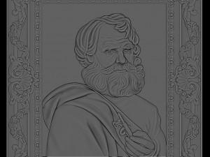 st peter 3D प्रिंट मॉडल