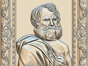 st peter 3D प्रिंट मॉडल