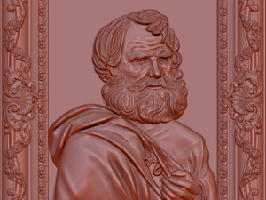 st peter 3D प्रिंट मॉडल