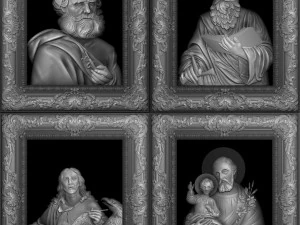 koleksi orang suci Model Cetak 3D