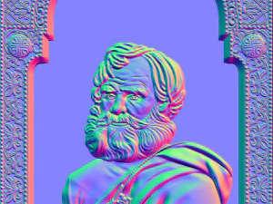 Santo Petrus - v02 Model Cetak 3D