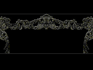classic furniture 3d relief models Model do druku 3D