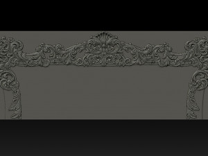 classic furniture 3d relief models Model do druku 3D