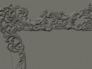 classic furniture 3d relief models Model do druku 3D